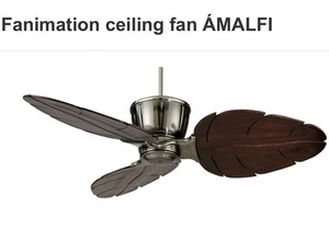Fanimation The Treventi Satin Nickel Ceiling Fan MA25SN MOTOR ASSEMBLY ONLY -NEW - Picture 1 of 22