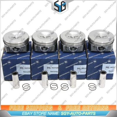 Upgraded KS Pistons 21mm For VW Audi Q5 A4 2.0T Improve oil consumption issue Foto 1 de 4