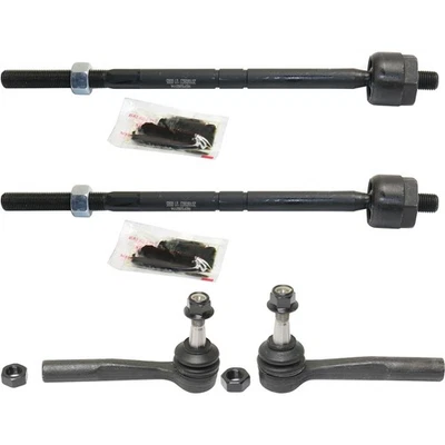 Tie Rod End Set For 2003-2006 Saab 9-3 2L 4Cyl Front Inner & Outer 4Pc - Image 1 of 4