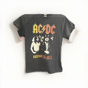 AC/DC Highway To Hell Graphic T-Shirt Schwarz Herren Gr. SMA - Bild 1 von 3