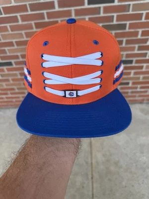 Bridgeport Sound Tigers Men’s Zephyr Lacer Collection Headwear Snapback Hat Cap - Image 1 of 4