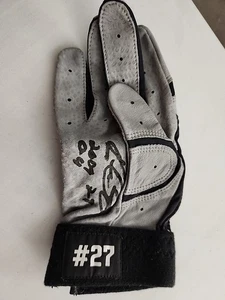 Ramon Castro 2009 White Sox Game Used Signed Batting Glove - Picture 1 of 3