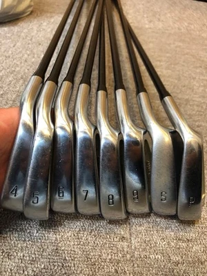 Mizuno Tour Big SL-305 Iron Set 8pcs 4-9, PW, SW Fiber Flex 2720 Flex R - Image 1 of 4