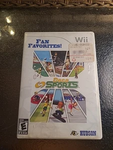 Nintendo Wii Deca Sports custodia VUOTA con manuale - Foto 1 di 4