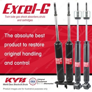 Front + Rear KYB EXCEL-G Shock Absorbers for FORD Falcon XE XF I6 V8 RWD Sedan - Picture 1 of 11