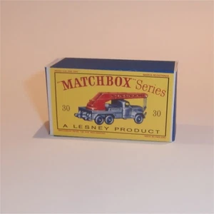 Matchbox Lesney 30b Magirus-Deutz 6-Wheel Crane Empty D Style Repro Box - Picture 1 of 4