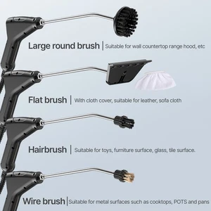 Handheld Mehrflächen-Dampfreiniger Mit 6pcs Zubehör Touch Screen 6 Stufen 3D1M - Bild 1 von 13