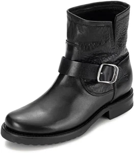 NEU!! Frye Veronica Damen-Lederstiefeletten schwarz 6,5 neu im Karton - Bild 1 von 4