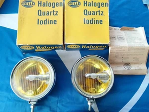 Hella Chrom Gelb  Fernscheinwerfer driving lights Oldtimer Mercedes vw NEU - Bild 1 von 8