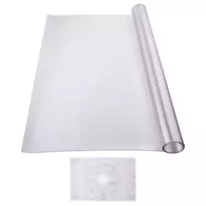 Frosted Desk Protector, 24 x 48 Inch, 1.5 mm Thick, Rectangle, PVC, Waterproof - Picture 1 of 9
