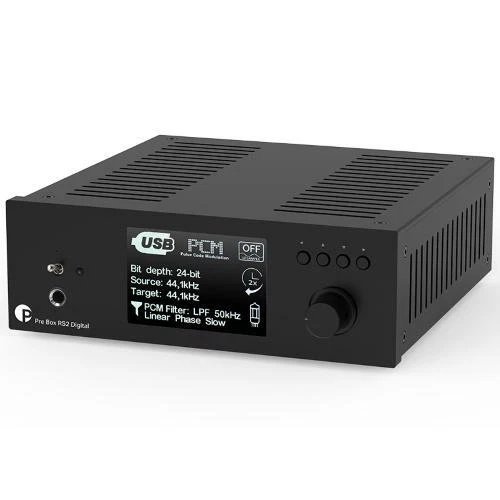 Pro-ject PRE BOX RS2 DIGITAL Nero Preamplificatore/Convertitore high-end. Circui - Immagine 1 di 1