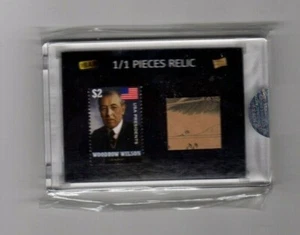 WOODDROW WILSON 28° PRESIDENTE DEGLI STATI UNITI lettera reliquia - Foto 1 di 2