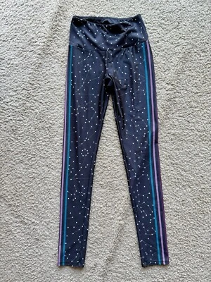 Leggings Goldsheep Negro Blanco Púrpura Teal Rayas Estrella Constelación TALLA PEQUEÑA Foto 1 de 4