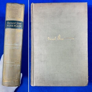 Vintage NINE PLAYS by Bernard Shaw, with Prefaces and Notes / H/C / (Dodd: 1935) - Picture 1 of 6
