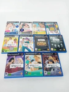 Singstar PlayStation 2 Games Bundle X 11 PAL Mixed Lot PS2 - Picture 1 of 5