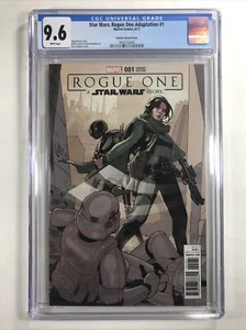 🔥STAR WARS: ROGUE ONE ADAPTATION 1 CGC 9.6 TERRY DODSON V 1ST APP CASIAN ANDOR - Picture 1 of 2