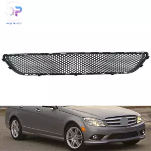 Front Bumper Lower Grille ABS Trim Grill For Benz C-Class C300 C350 2008-2011 - Foto 1 di 9