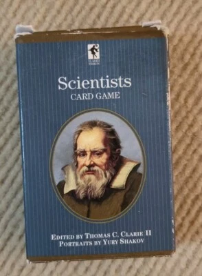 Scientists Card Game Playing Cards Portraits By Yury Shakov Complete - Image 1 of 4