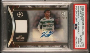 REO HATATE * PSA 10 w/10 AUTO *POP 1* 2022-23 TOPPS MUSEUM JERSEY RELIC JAPAN RH - Picture 1 of 3