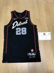 Isaiah Stewart Game Worn Jersey Fanatics Certifies #28 Pistons Nov 10 2023 - Picture 1 of 3