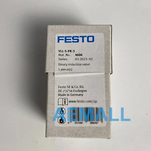 1 Stück Neu Festo VLL-5-PK-3 4606 Binäres Reduzierventil - Bild 1 von 4