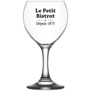 Boîte de 6 verres à pied Bistrot 21 cl6.7 cm trend'up - Imagen 1 de 2