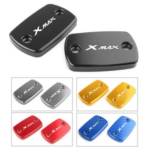 Front Fluid Reservoir Cap Cover For Yamah X-MAX 300 2017-2023 2PCS - Foto 1 di 11