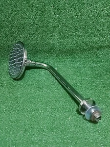 Chrome Shower Rainfall Head Fixed Wall Arm With Shower Head Ball Joint  - Picture 1 of 10