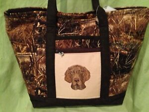 Beautiful Custom Embroidered German Shorthaired Pointer Tote Bag
