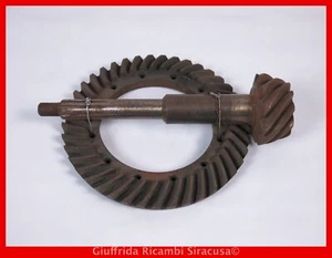 Coppia Conica Ingranaggi Pignone e Corona 10x41 Lancia Aprilia Ricambi Originali - Foto 1 di 4