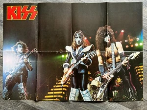 Kiss Poster Centerfold Rock And Roll Over Tour Japan Vintage Kiss Aucoin 19x27 - Bild 1 von 1
