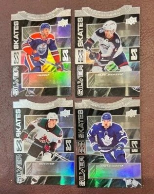 2023-24 Upper Deck Extended - SILVER SKATES Insert Set Builder #1-40! You Pick! - Image 1 of 4