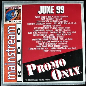 PROMO ONLY "MAINSTREAM RADIO JUNE 1999" DJ PROMO CD COMPILATION MADONNA *NEW* - Picture 1 of 3