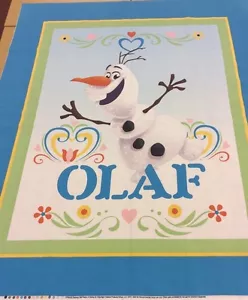 Disney - CP55428 - Dancing Olaf Panel - Quilt / Wall Hanging - 100% Cotton - Picture 1 of 4