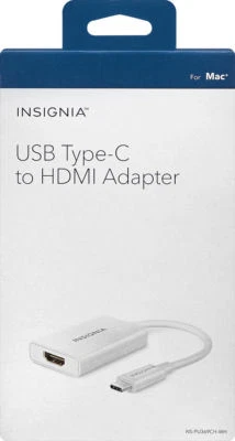Insignia- USB Type-C-to-HDMI Adapter - White NEW - Image 1 of 2