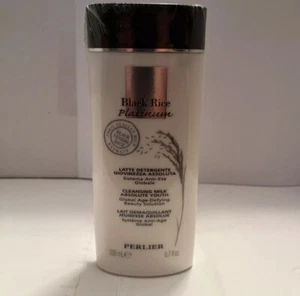 Perlier Black Rice Platinum REINIGUNGSMILCH ABSOLUTE JUGEND 6,7oz Neu/Versiegelt - Bild 1 von 2