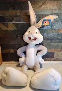Vintage 2002 Bugs Bunny Plush Nanco Looney Tunes Warner Brothers 24” - Picture 1 of 3