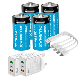 PUJIMAX CR123 CR123A 123 3V LI-iON Photo Camera Battery - Picture 1 of 20