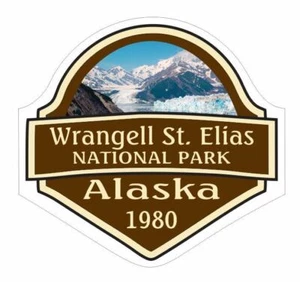 Wrangell St Elias National Park Sticker Decal R1463 Alaska YOU CHOOSE SIZE - Picture 1 of 1