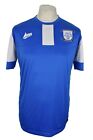 AVEC Preston North End FC Training Football Shirt size M Mens Blue Top