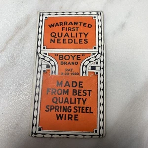 Vintage Boye Brand Wool Daring Needles England - Picture 1 of 12