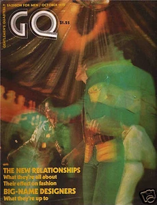GQ - Gentlemen's Quarterly October 1970 Designer Fashion-Maxwell's Plum - Imagen 1 de 12