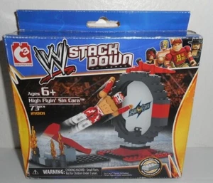 High Flyin' SIN CARA 73 Teile 21001 WWE Wrestling Stack Down Universum C3 2013 Neu - Bild 1 von 6