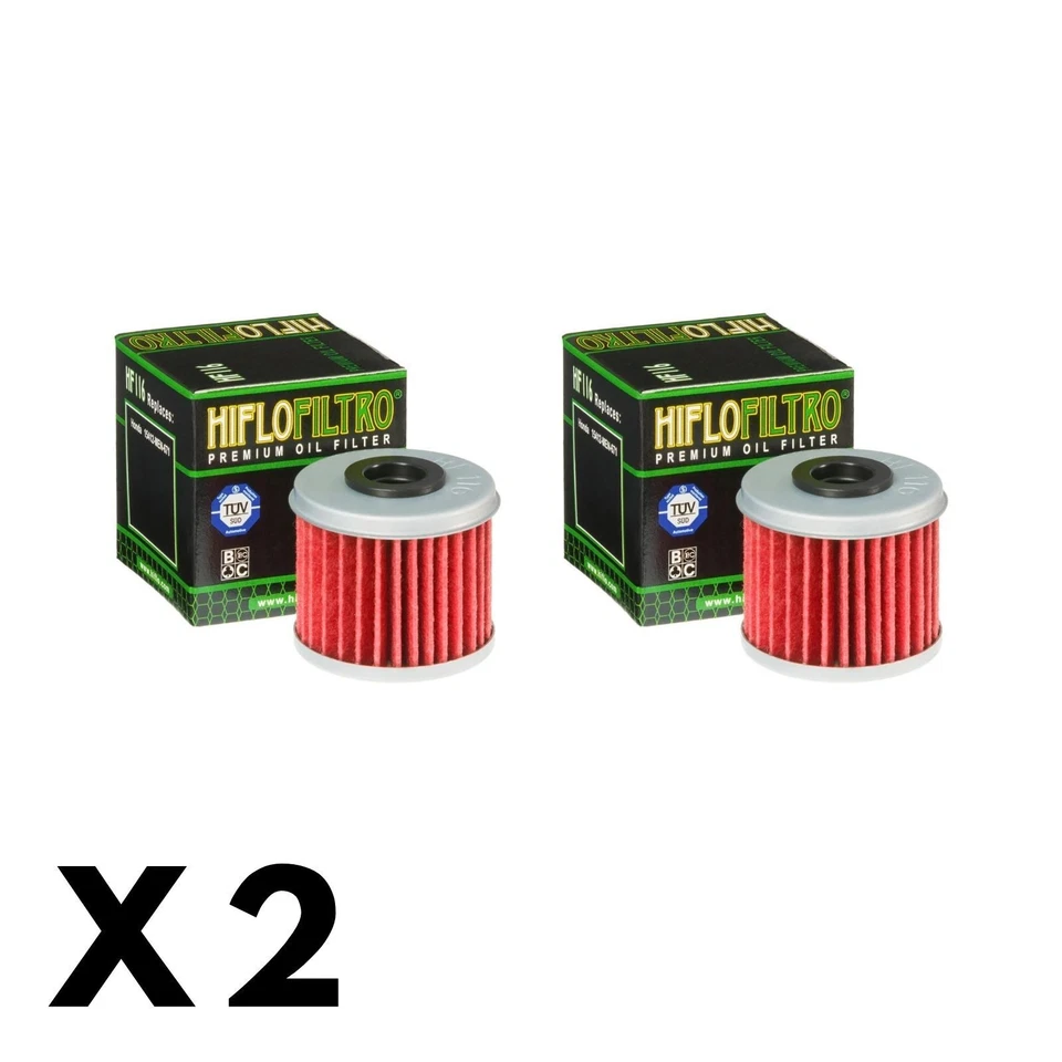 Paquete de 2 filtros de aceite Hiflo para Honda CRF450R Works Edition/CRF450RWE 2023-2024 Foto 1 de 1