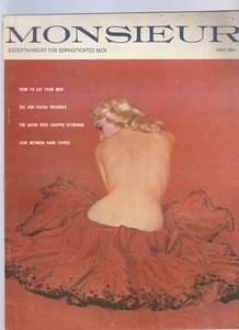 MONSIEUR` Mag December 1960 FINE PIN UP Nudes - Picture 1 of 1