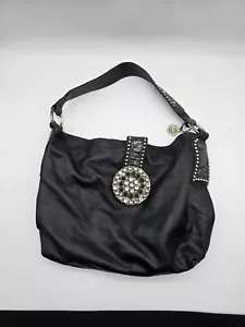 Leatherock Schwarz Leder Hobo Tasche - Bild 1 von 9