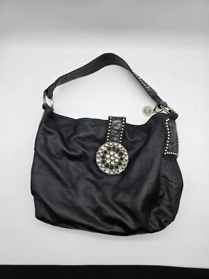 Сумка хобо Leatherock США черная кожа - Изображение 1 из 4