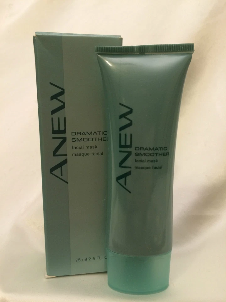 罕见!!!  雅芳 ANEW 戏剧性平滑面膜 - 全新带盒!!! — 第 1/1 张图片