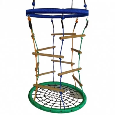 Circular Nest Swing with Climbing Ladder - image 1 of 2