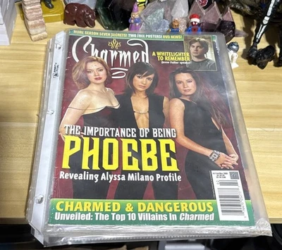 Charmed The Charmed Ones Reunites Revista Oficial Lote de 9 De Colección Foto 1 de 4